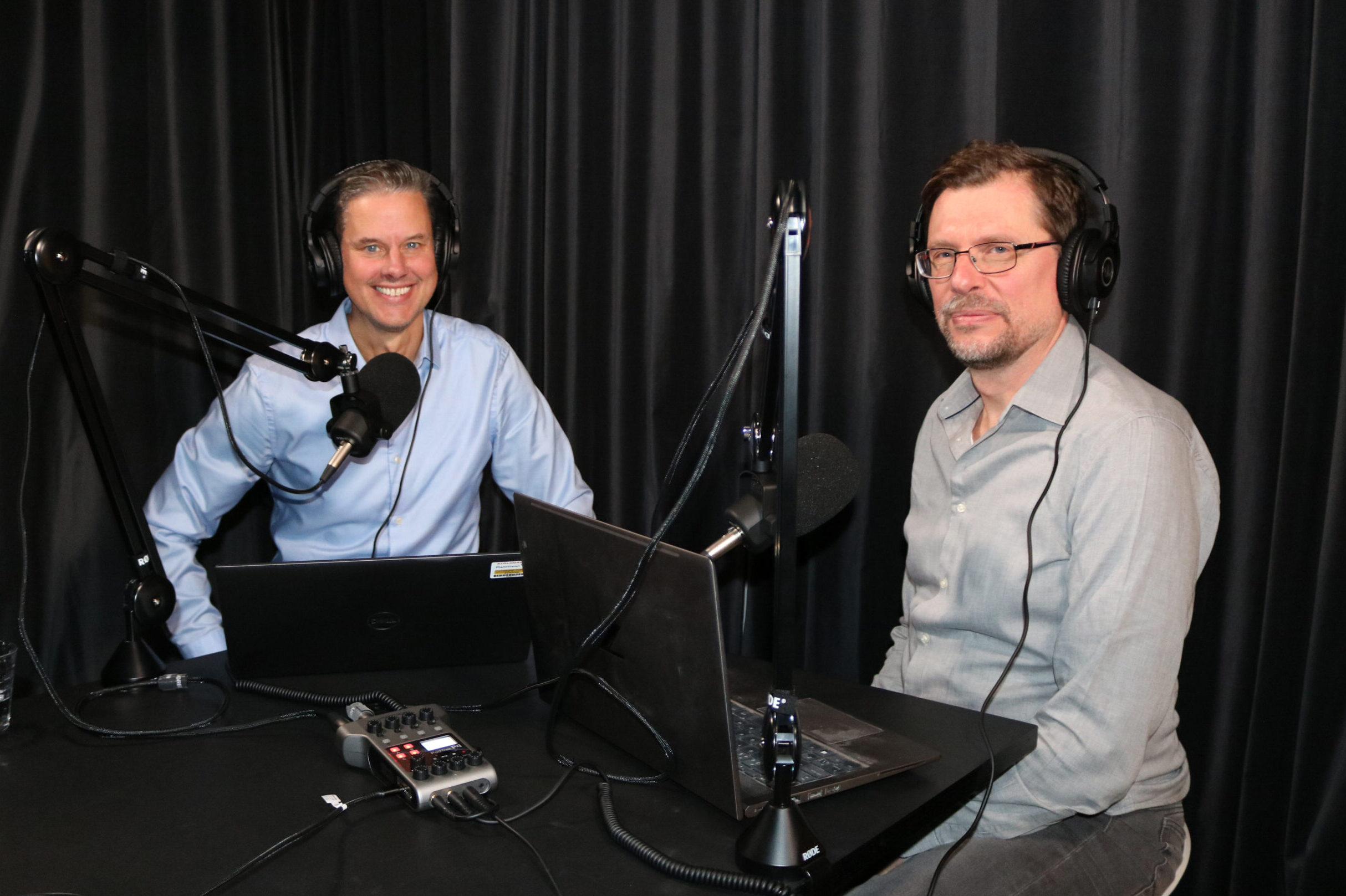 Morgan Bodin och Thomas Bachinger