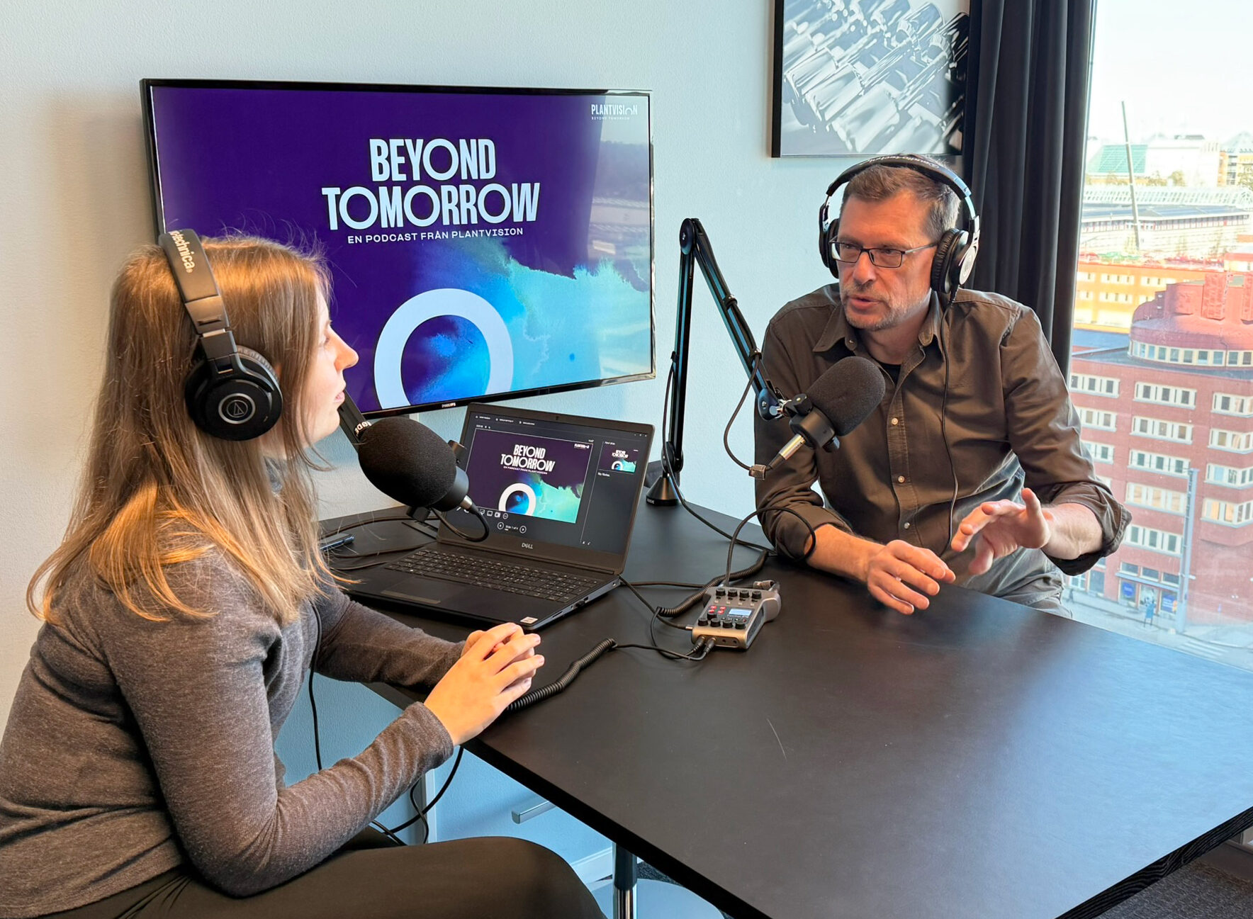 Lydia Söderlund och Thomas Bachinger