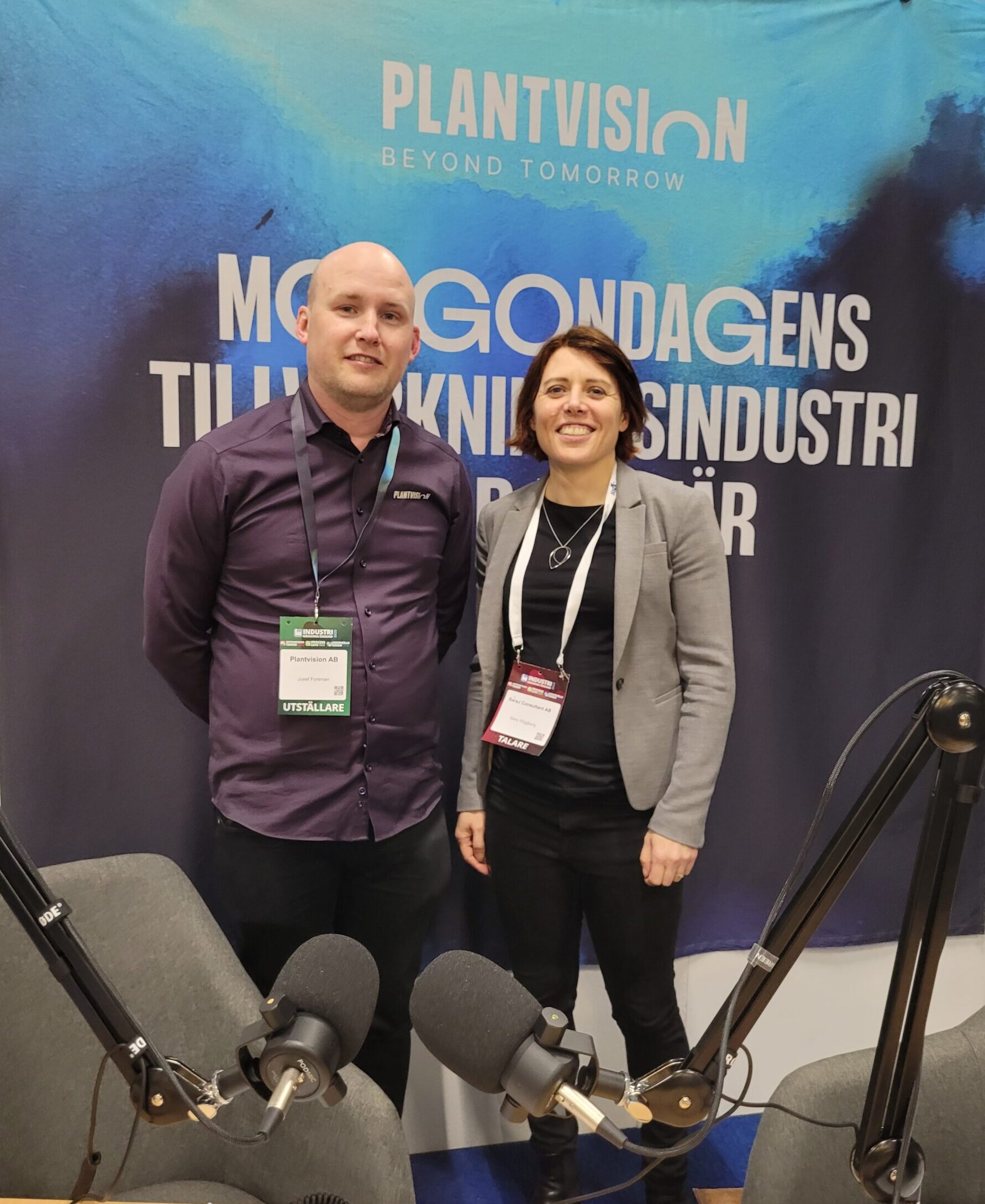 Josef Forsman och Sara Wiggberg