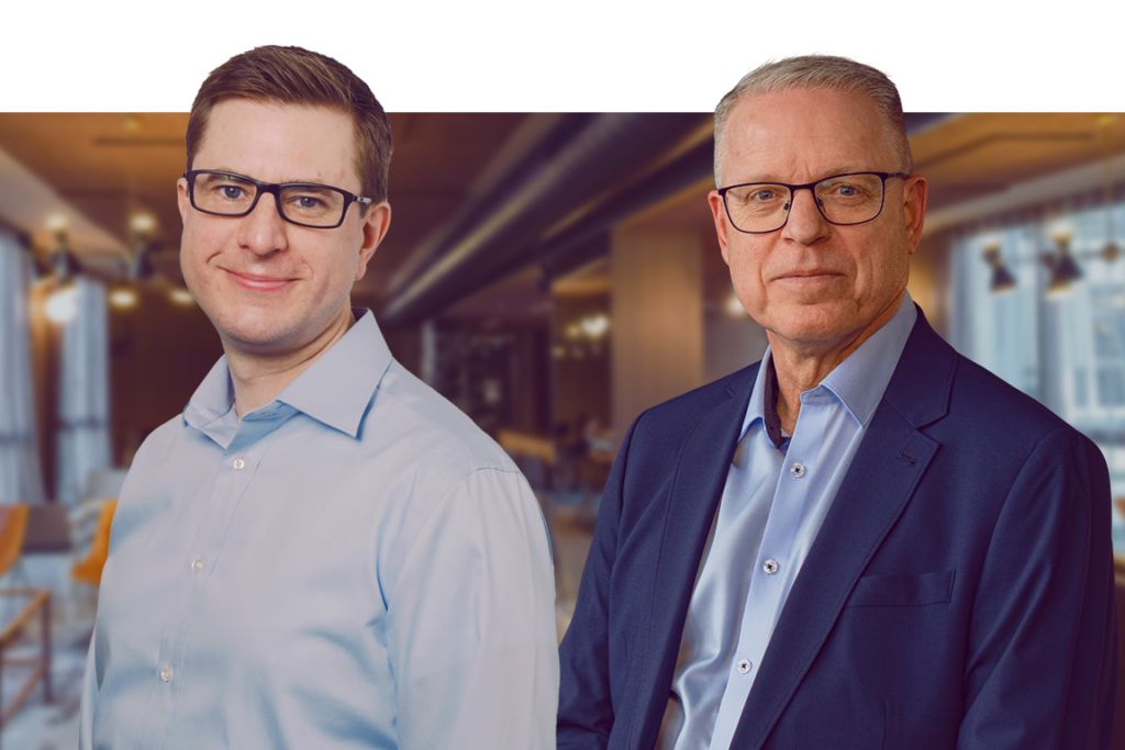 Carl Adelsköld och Anders Christensen