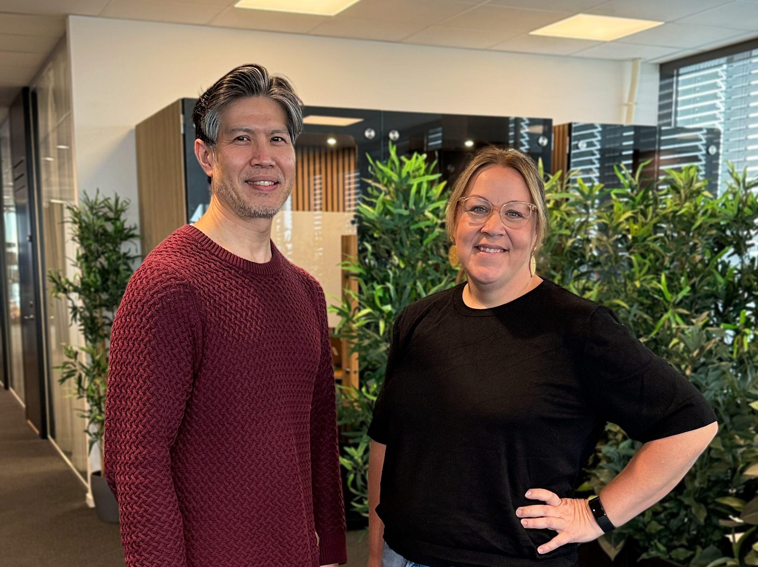 Jia Hwa Cheng och Karin Tördahl, Plantvision AB